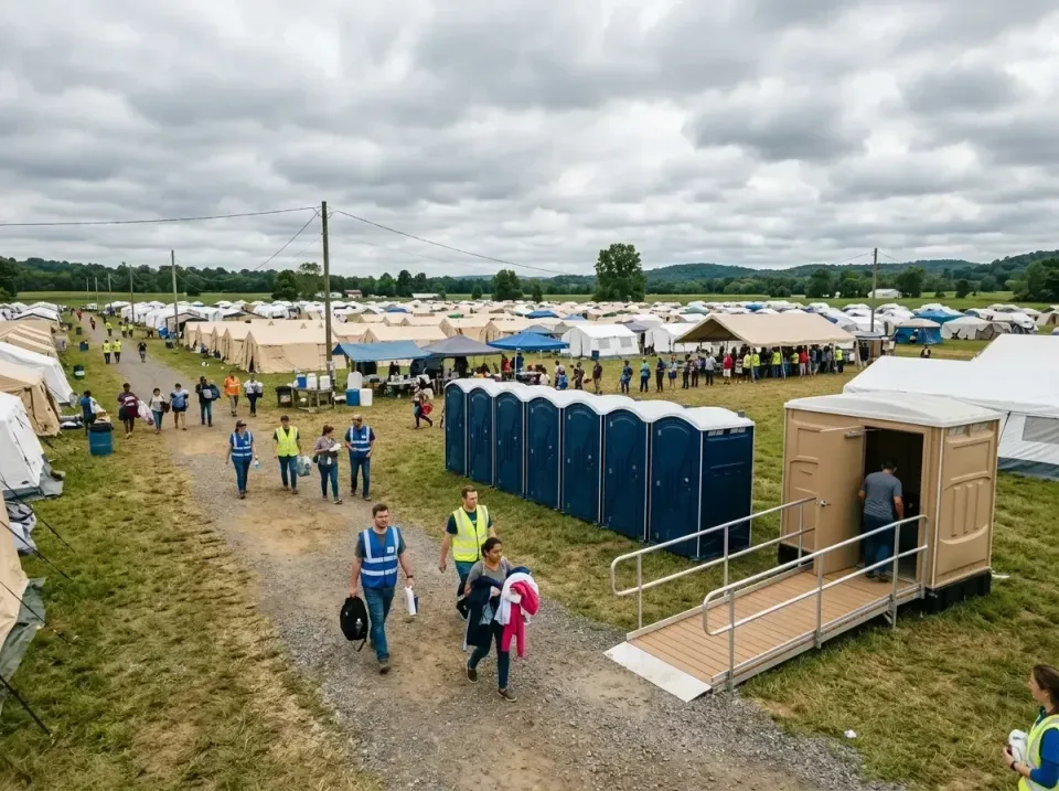 disaster-relief-camp-restrooms-010 — frequently asked questions, Dumpster & Portable Bathrooms Rental in Avon, IN